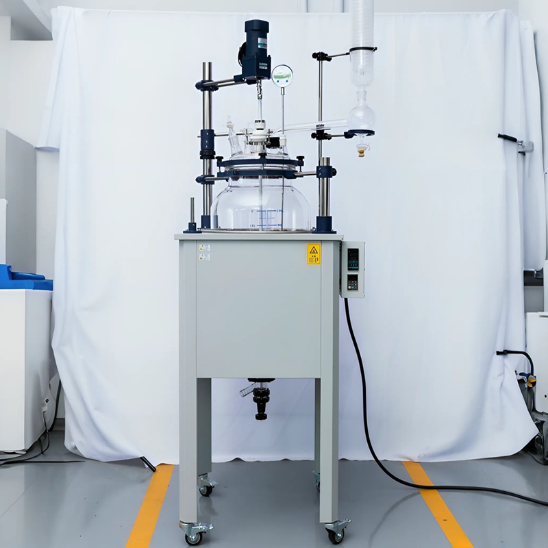 单层玻璃反应釜10L 20l 30l 50l 