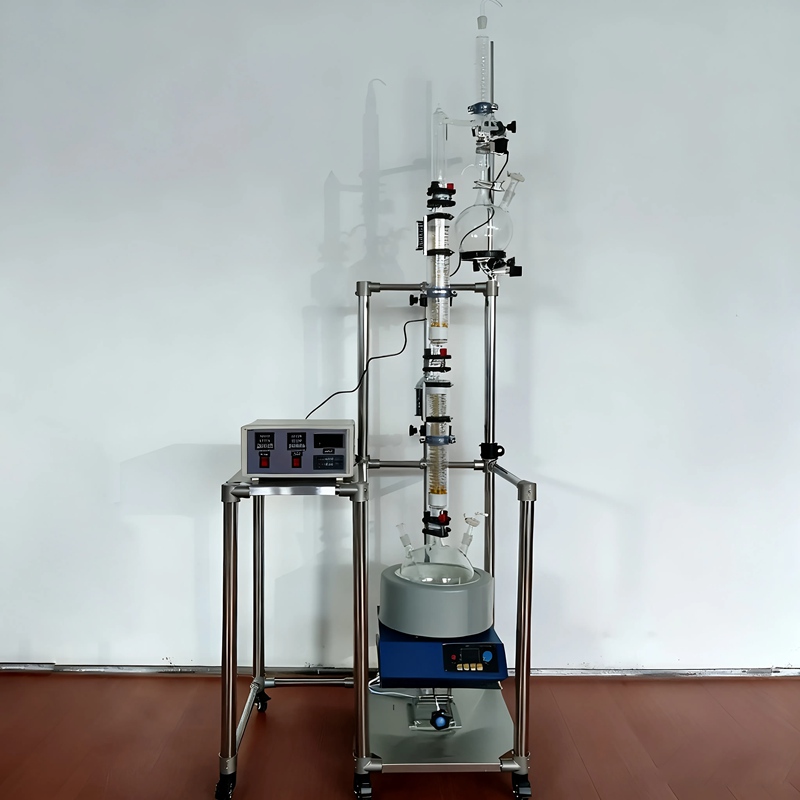 玻璃精馏塔  精馏组合装置 短程蒸