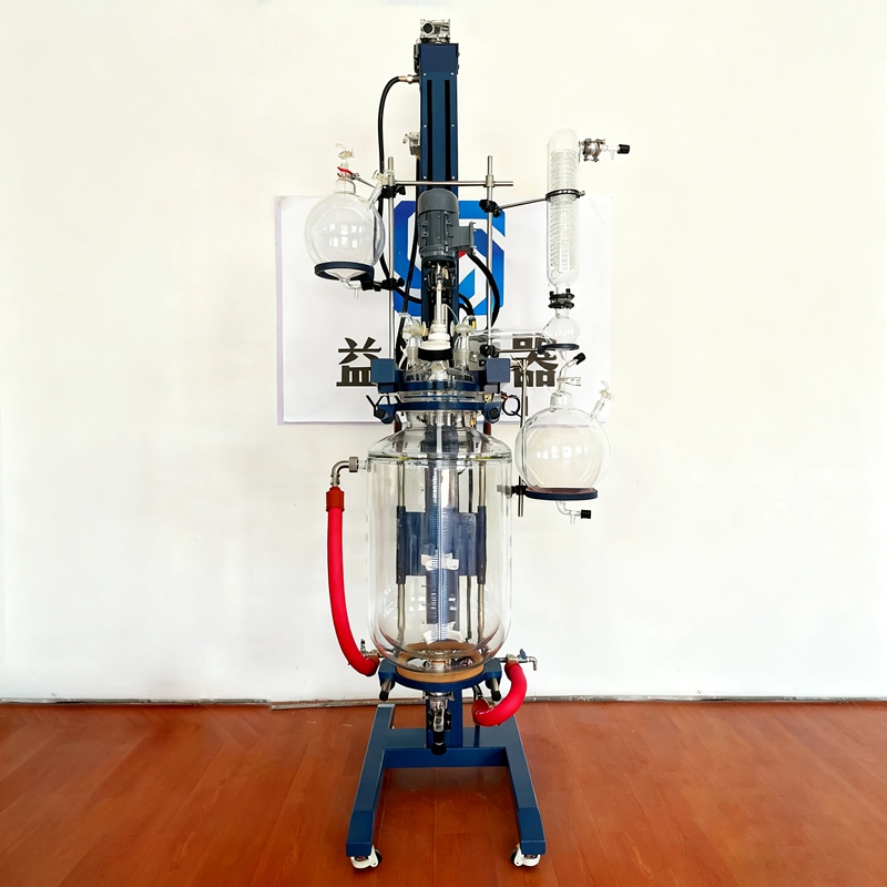 自动升降双层玻璃反应釜（10L-100